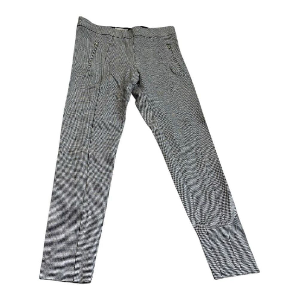 Women's Gray Checkered Pants